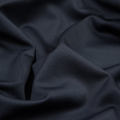 Italian Navy Stretch Jersey Crepe Full