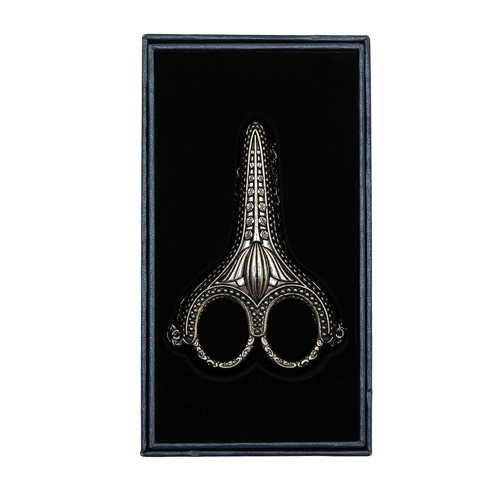 Sullivan's Silver Heirloom 3.5" Scissor Pendant Folded