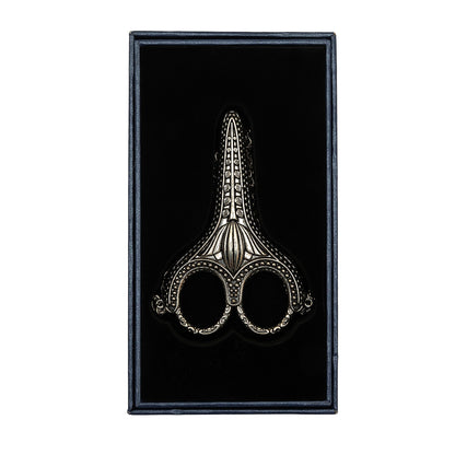 Sullivan's Silver Heirloom 3.5" Scissor Pendant Folded