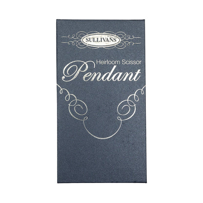 Sullivan's Silver Heirloom 3.5" Scissor Pendant Full