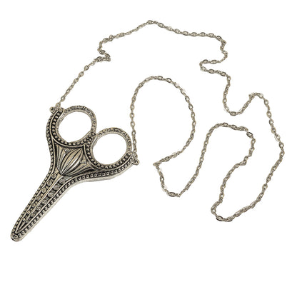 Sullivan's Silver Heirloom 3.5" Scissor Pendant