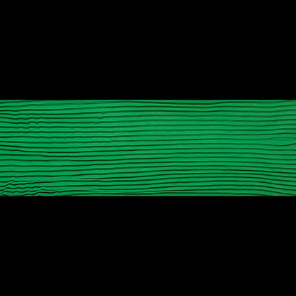 Accordion Pleated Chiffon - Kelly Green - Etereo Collection Full