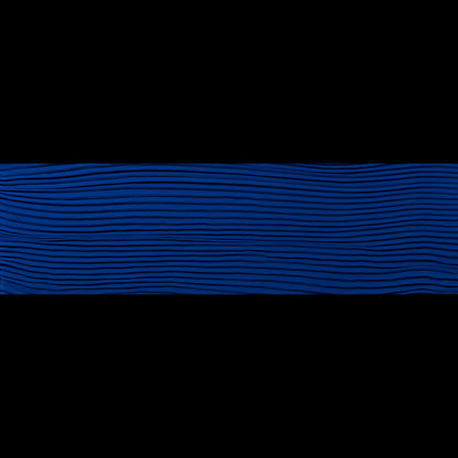 Accordion Pleated Chiffon - Royal Blue - Etereo Collection Folded