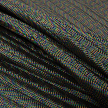 Rainbow Quilted Polyester Woven Detail