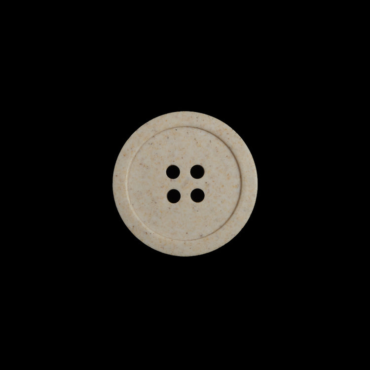 template--26688905969737__main-French Beige Speckled 4-Hole Button - 24L/15mm