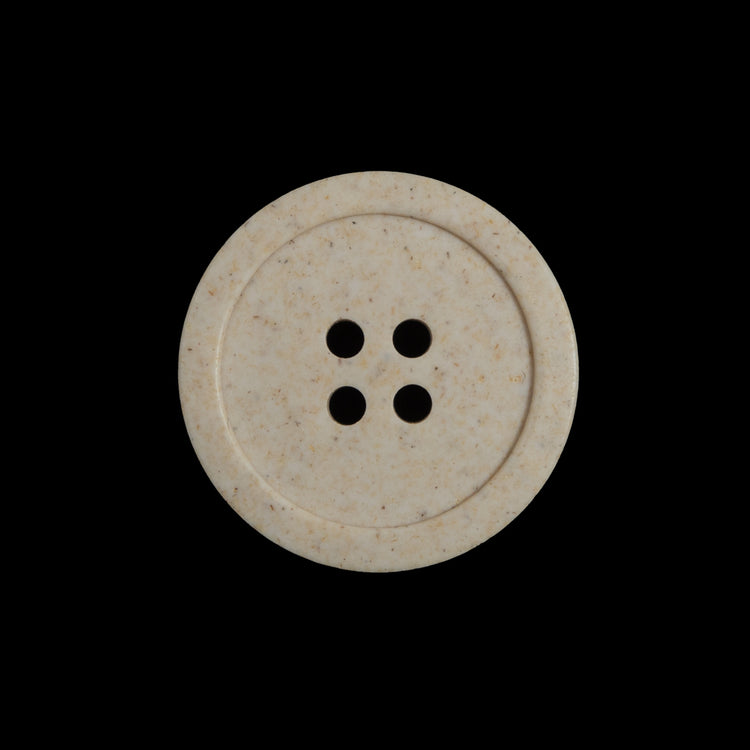 template--26688905969737__main-French Beige Speckled 4-Hole Button - 36L/23mm