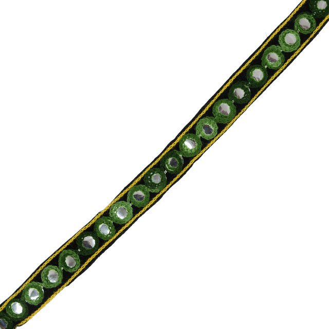 Green Mirror Trim - 0.75"
