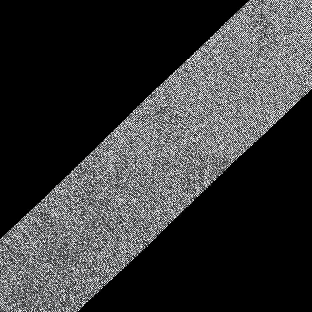 Silver Metallic Ribbon - 1.5" Detail