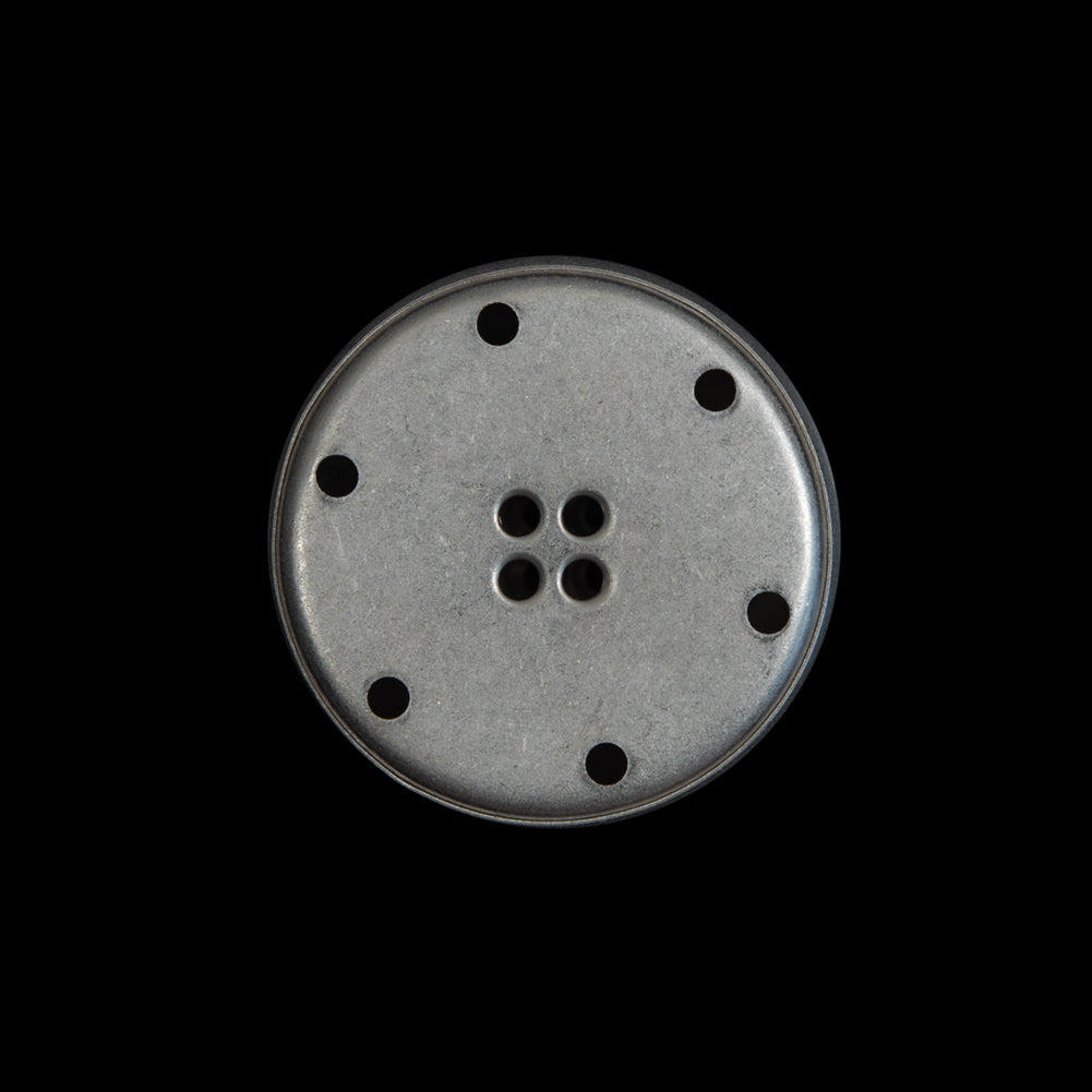 Silver Metal Dome Button - 36L/23mm Detail