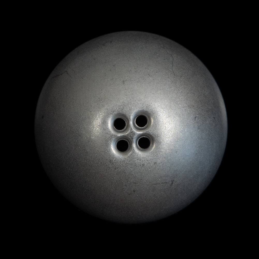 Silver Metal Dome Button - 48L/30.5mm