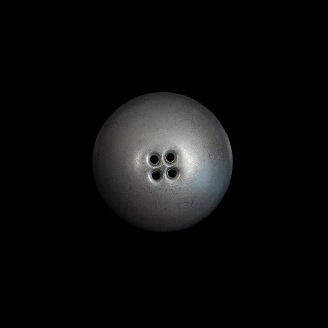 Silver Metal Dome Button - 28L/18mm