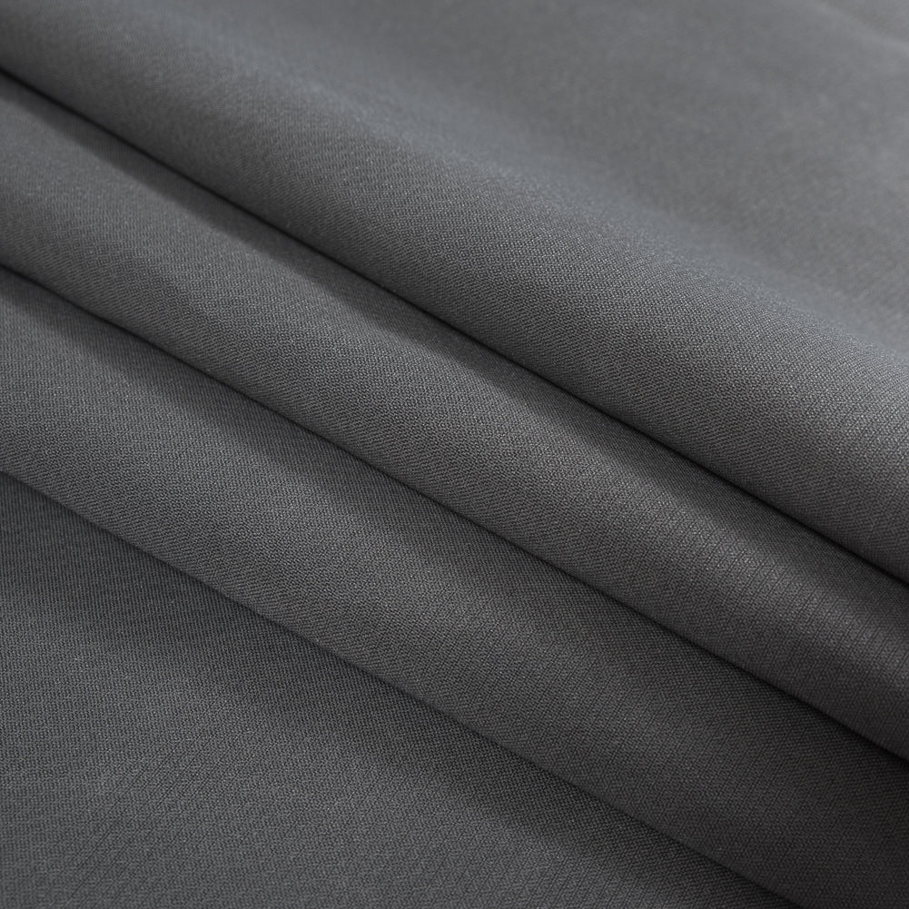 Jason Wu Granite Gray Fusible Woven Cotton Stiffener Folded