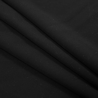 Jason Wu Black Two-Ply Stretch Crepe Folded
