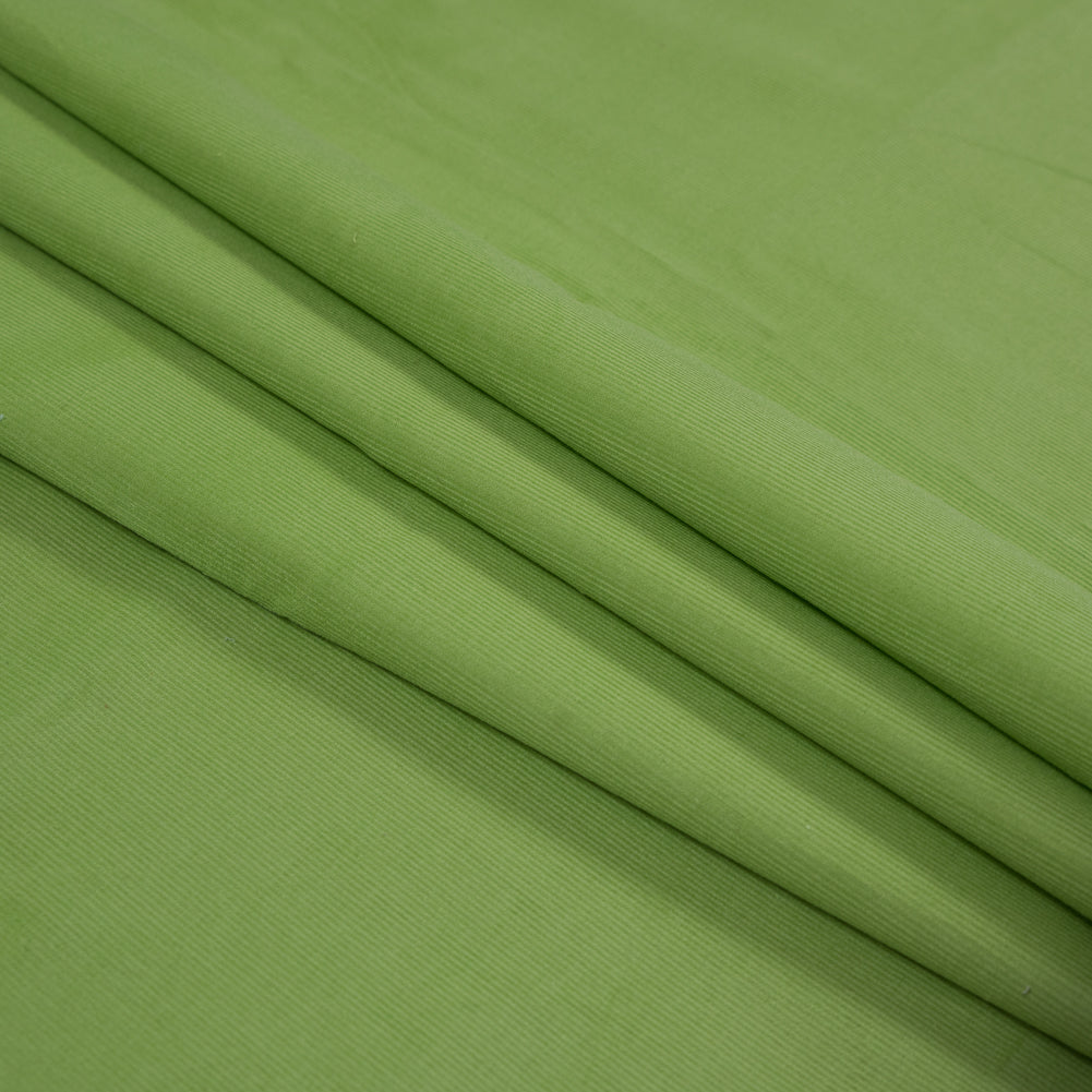 Featherwale Cotton Corduroy - Limelight Green - Dawn Collection Detail