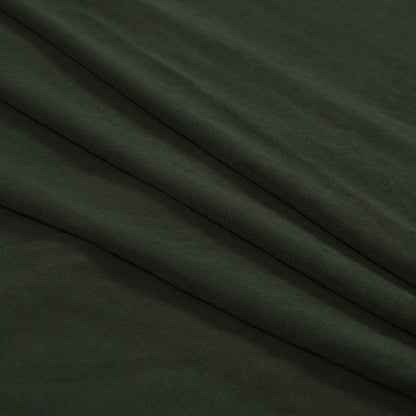 Cargo Green Solid Cupro Jersey Detail