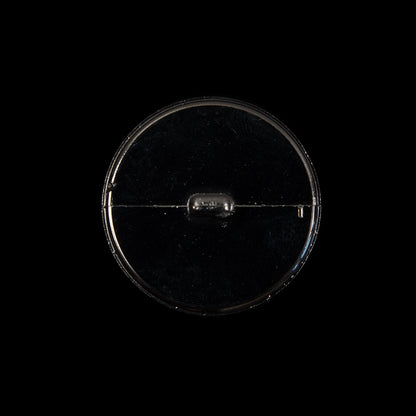 Italian Gunmetal Beveled Shank Back Button - 36L/23mm Detail