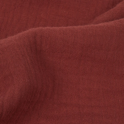 Double Cotton Gauze - Rosewood - Talamanca Collection Full