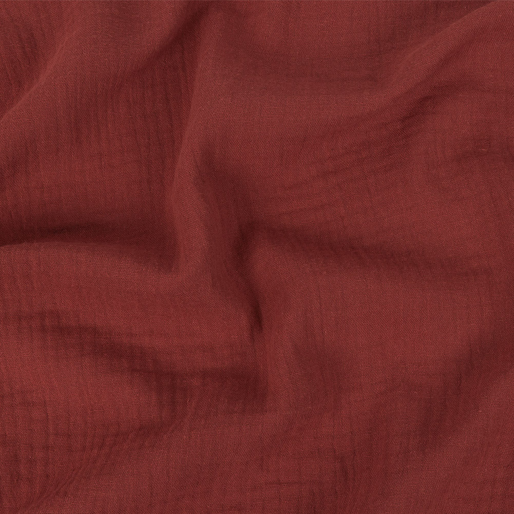 Double Cotton Gauze - Rosewood - Talamanca Collection