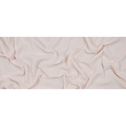 Double Cotton Gauze - Chintz Rose - Talamanca Collection Folded