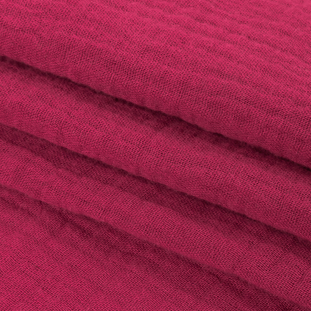 Double Cotton Gauze - Sangria - Talamanca Collection Detail