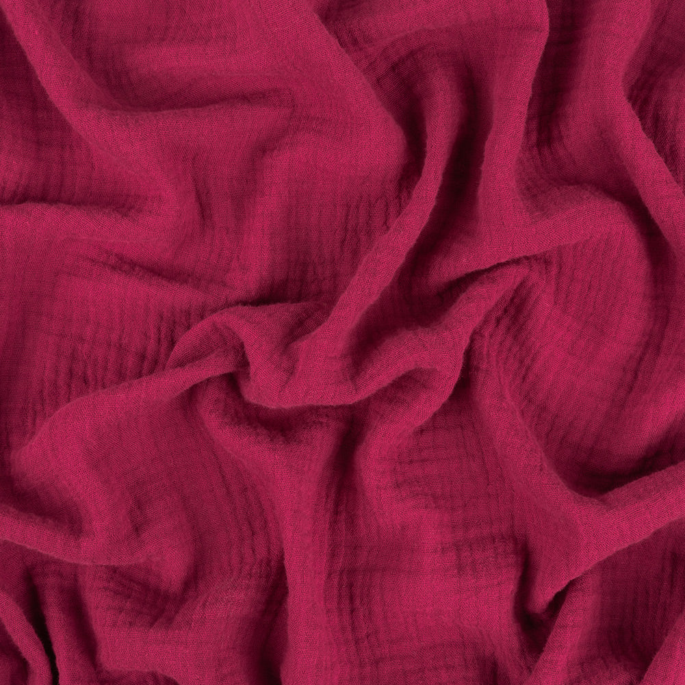 Double Cotton Gauze - Sangria - Talamanca Collection