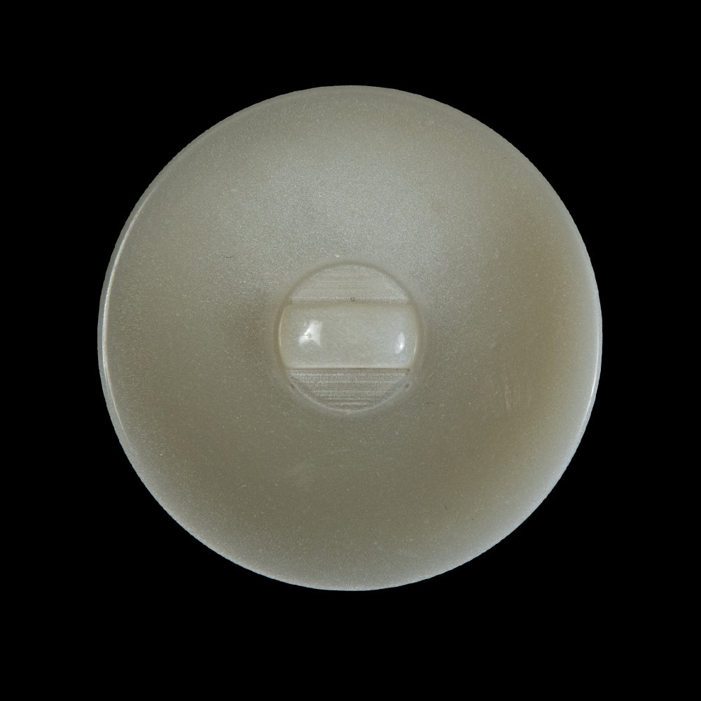 Italian Beige Flat Shank Back Button - 44L/28mm Detail