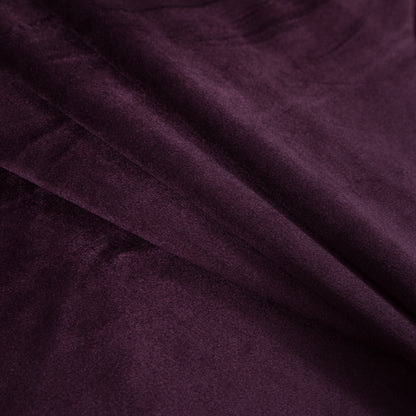 Polyester Velvet - Merlot Grape - Helene Collection Detail