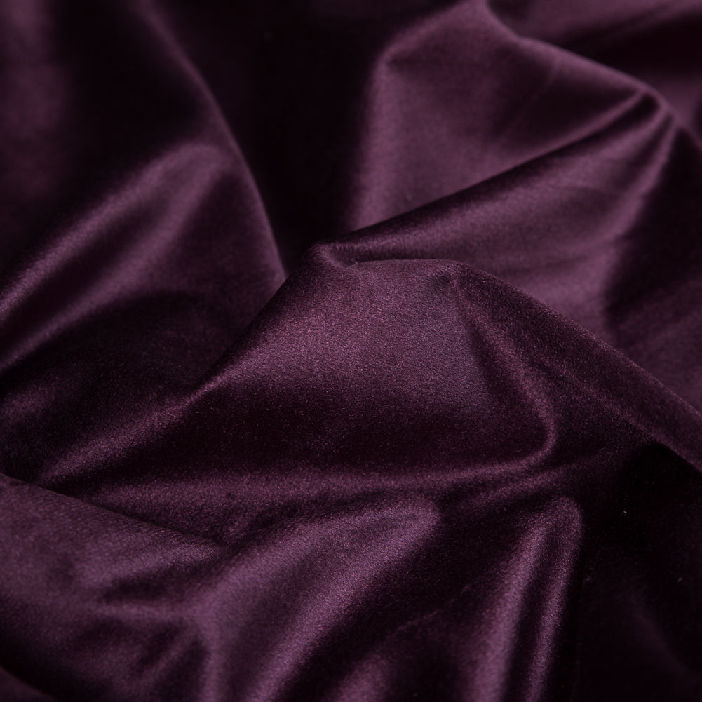 Polyester Velvet - Merlot Grape - Helene Collection Full