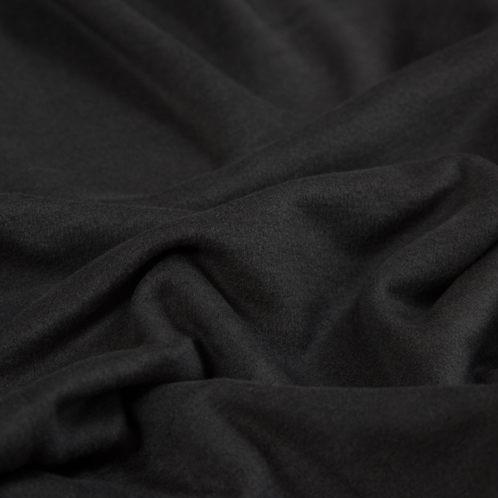 Gray Stretch One Sided Fleece-Backed Knit Full