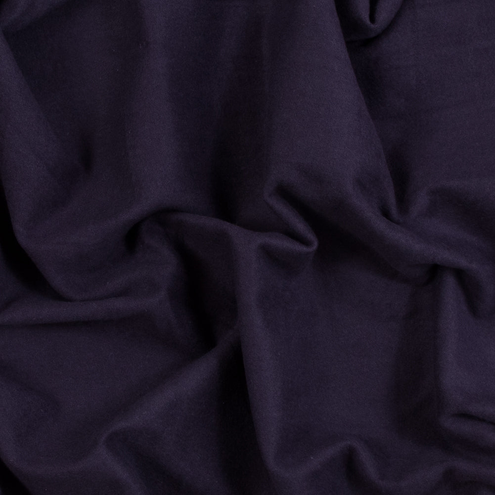 Fleece-Backed Stretch Cotton Knit - Dusty Purple - Cecil Collection