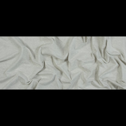 Fleece-Backed Stretch Cotton Knit - Oatmeal - Cecil Collection Folded