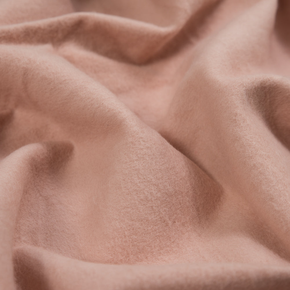 Fleece-Backed Stretch Cotton Knit - Dusty Rose - Cecil Collection Full