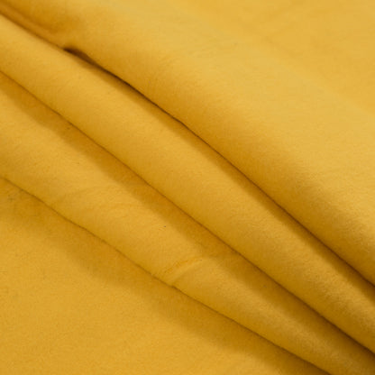 Fleece-Backed Stretch Cotton Knit - Gamboge - Cecil Collection Detail