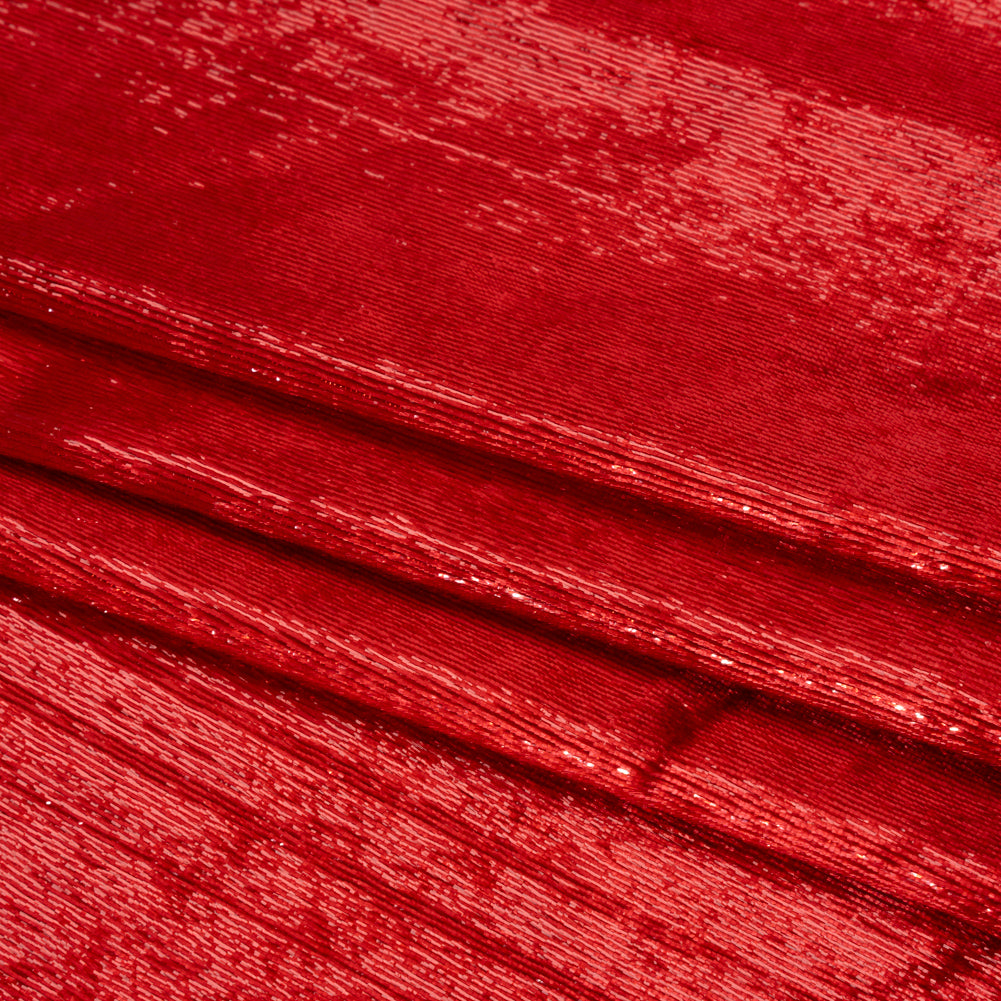 Metallic Velvet - Tango Red - Ava Collection Full