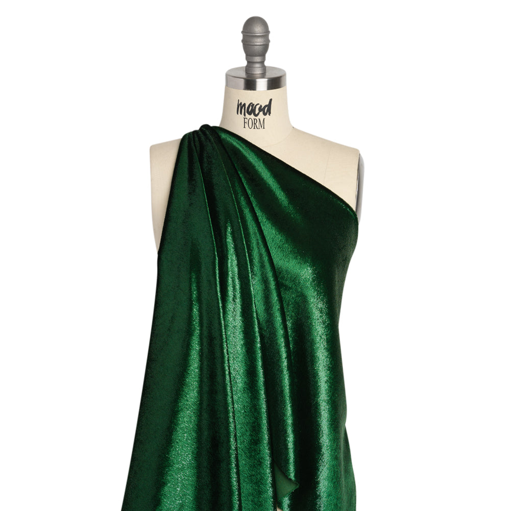 Metallic Velvet - Emerald Green - Ava Collection Metallic Velvet - Emerald Green - Ava Collection