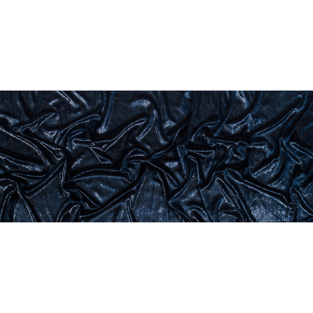 Metallic Velvet - Navy - Ava Collection Full