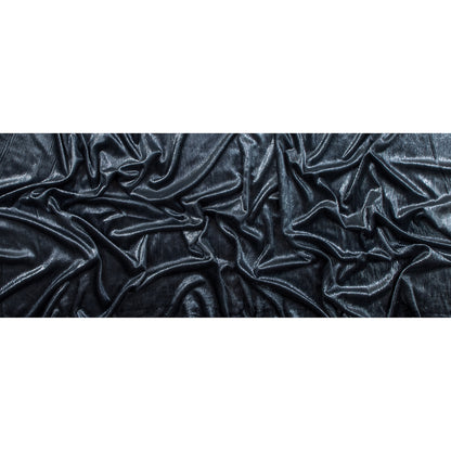 Metallic Velvet - Slate Gray - Ava Collection Folded