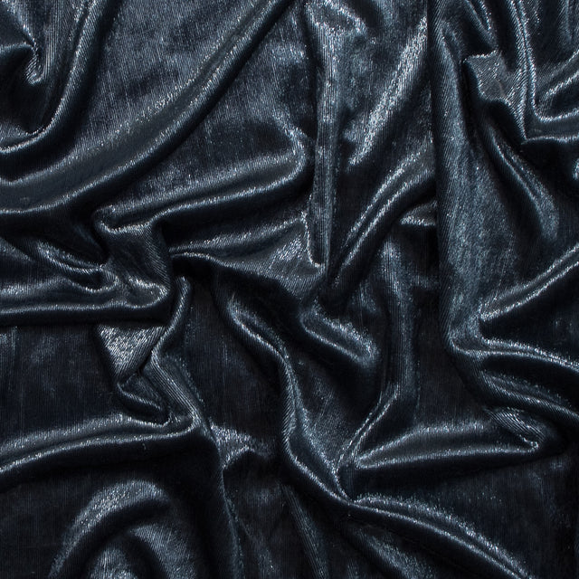 Metallic Velvet - Slate Gray - Ava Collection