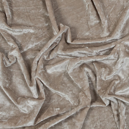 Crushed Velour - Moonbeam - Auguste Collection
