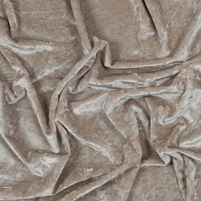 Crushed Velour - Moonbeam - Auguste Collection