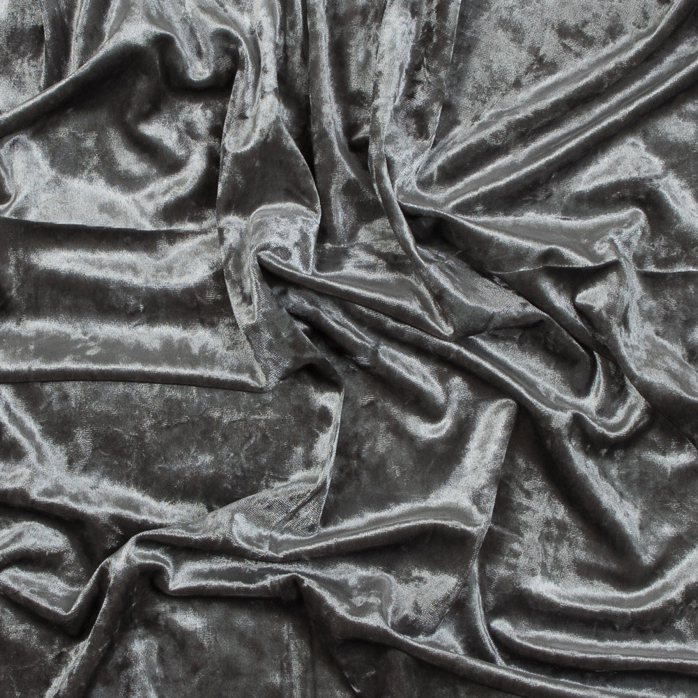 Crushed Velour - Gray Violet - Auguste Collection