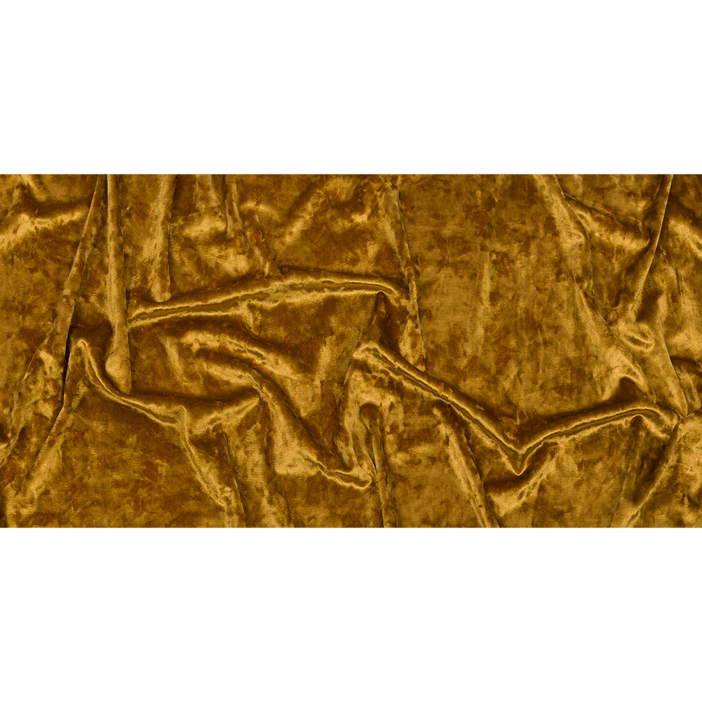 Crushed Velour - Curry Gold - Auguste Collection Drape