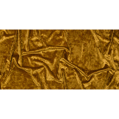 Crushed Velour - Curry Gold - Auguste Collection Drape
