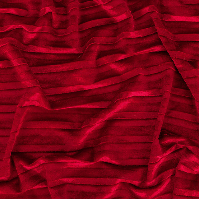 Pleated Velour - Ski Patrol - Tver Collection