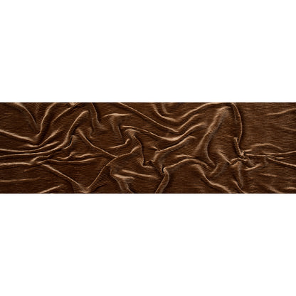 Wavy Crinkled Velour - Curry Gold - Yvonne Collection Full