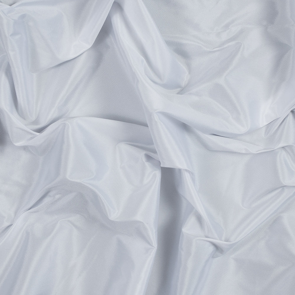 Polyester Taffeta - Plain Dyed White - Bellamy Collection