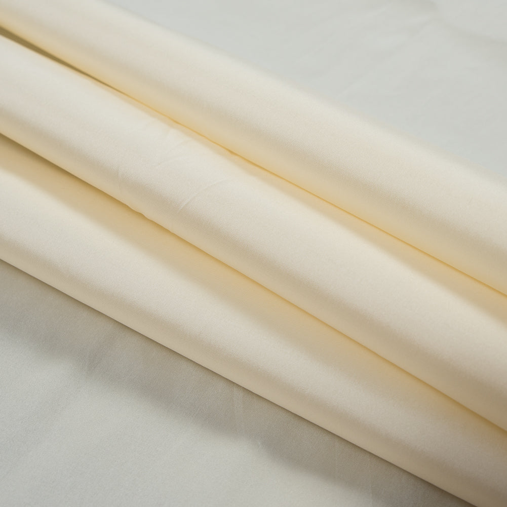Polyester Taffeta - Plain Dyed Ivory - Bellamy Collection Detail