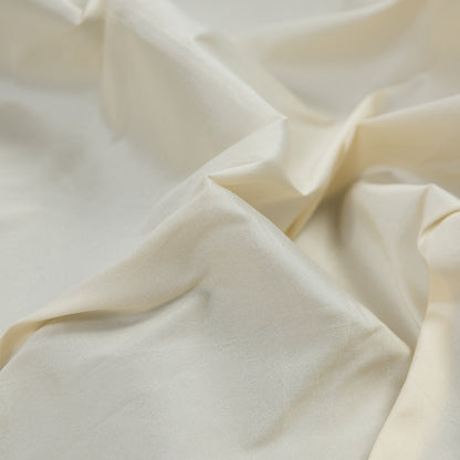 Polyester Taffeta - Plain Dyed Ivory - Bellamy Collection Full