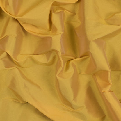 Polyester Taffeta - Plain Dyed Spicy Mustard Yellow - Bellamy Collection