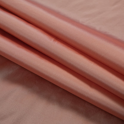 Polyester Taffeta - Plain Dyed Coral Almond Pink - Bellamy Collection Detail
